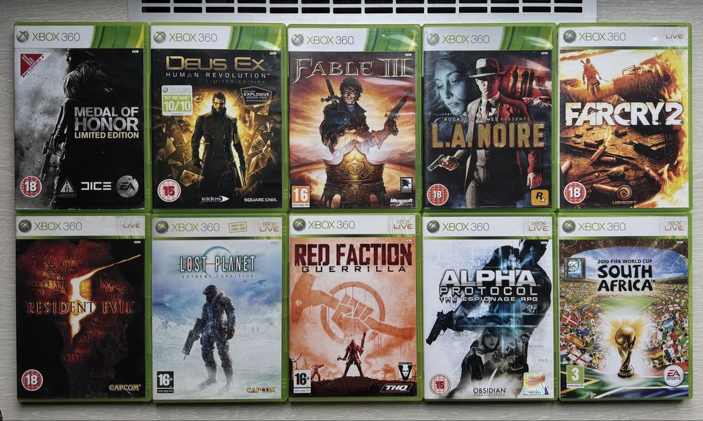 Игры XBOX 360 One/Series X, Playstation 4, Nintendo DS/3DS. Новые и БУ