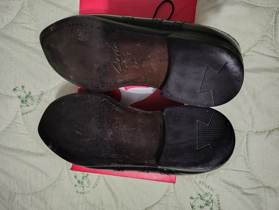 Чоловічі туфлі броги Clarks England