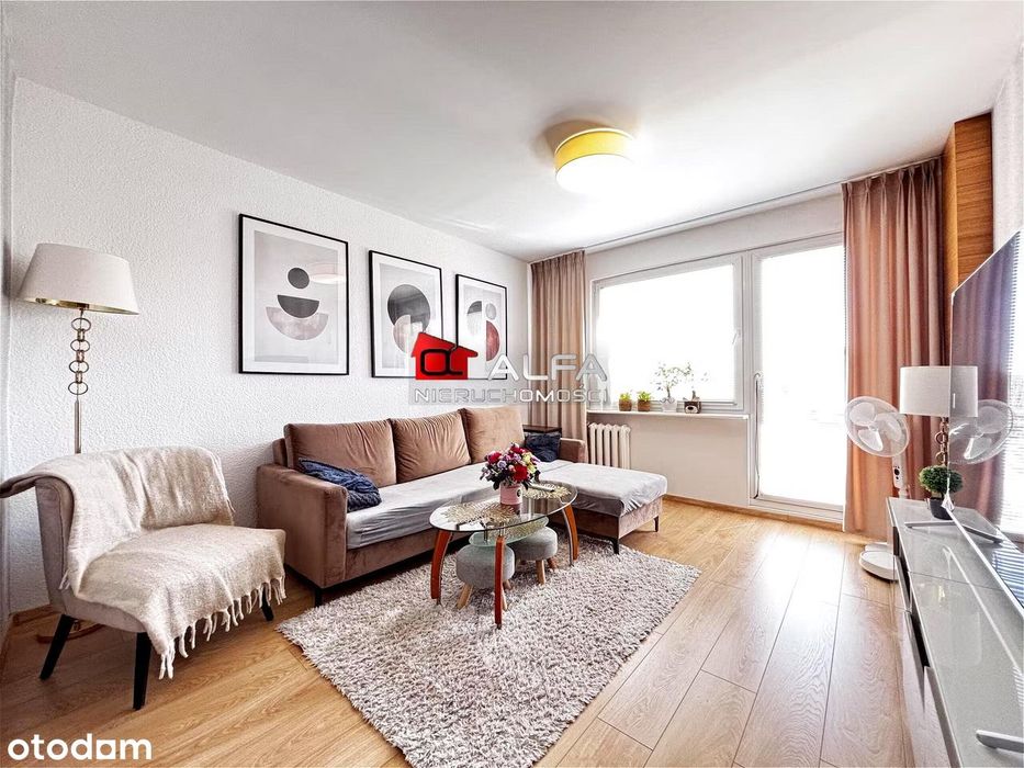 3-pokojowe mieszkanie z balkonem