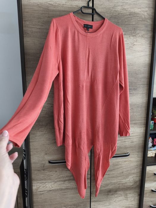 Sweter tunika długa