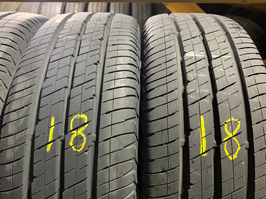 Літні шини 215/65R16C Continental Vanco2 8мм 4шт 2шт