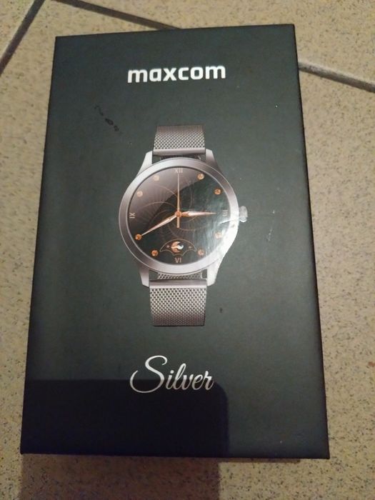 Smartwatch Maxcom Silver FW42