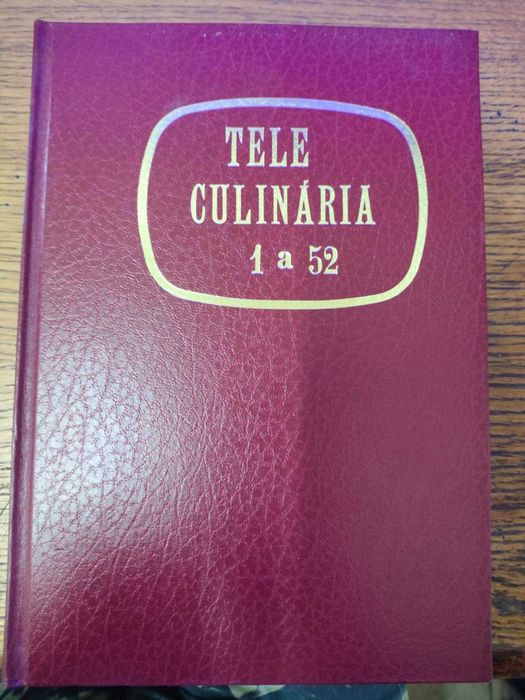 Livros TeleCulinária e Doçaria Chefe Silva 1ºediçao 1,2,4 volumes