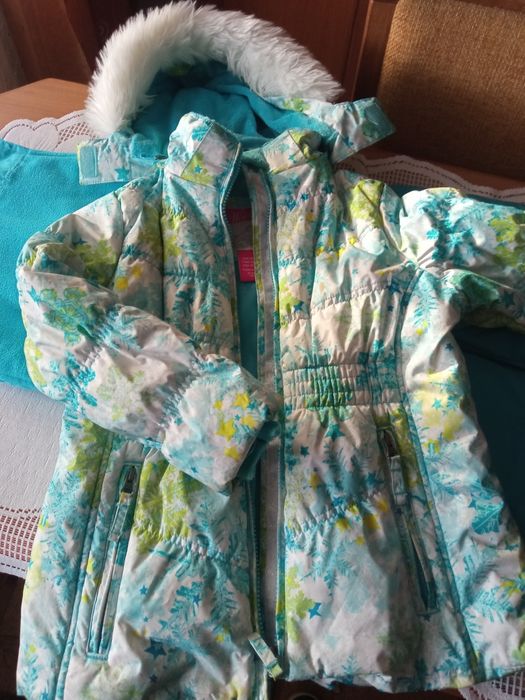 Kombinezon zimowy 110 dla dziewczynki , 5 lat