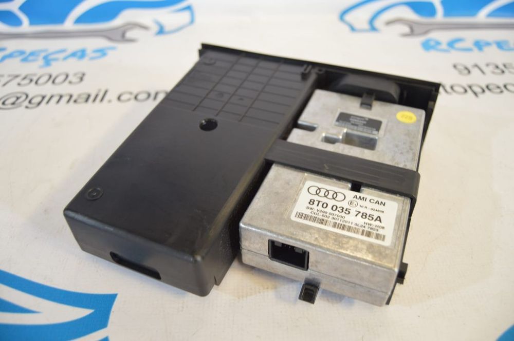MODULO UNIDADE CONTROLO INTERFACE AMI MULTIMEDIA SOM 8T0035785A AUDI