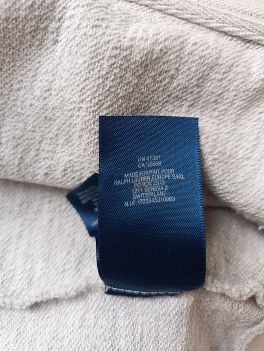 Szara bluza Ralph Lauren
