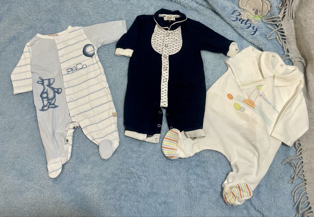 Комбинезоны,человечки jacadi ,armani baby
