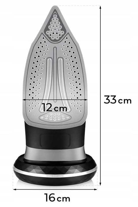 FUNKCJA STRAŻAK żelazko bezprzewodowe parowe ceramiczna powłoka mocne