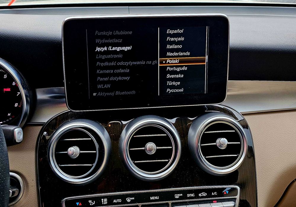 Mercedes NTG 5 Polski Język menu mapa konwersja usa europa GLC GLA CLA