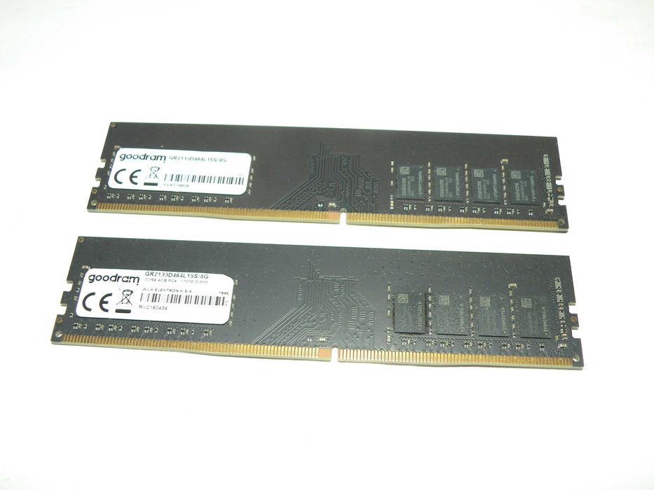 Pamięć ram DDR4 po 4GB Lub 2x4GB dual oraz 8GB w cenie 50zł Pojedyńcze