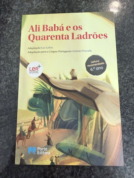Livro “Ali Babá e os Quarenta Ladroes”