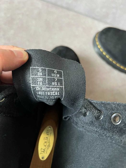 Dr Martens 1460 Pascal Оригінальні Замшеві Черевики 38