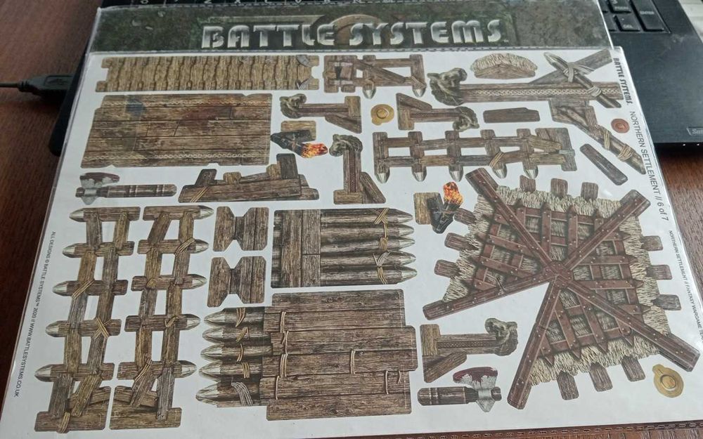 PACK 2 UNIDADES - Terreno Modular Battle Systems Lookout Tower (35 Peças) - NOVO / SELADO