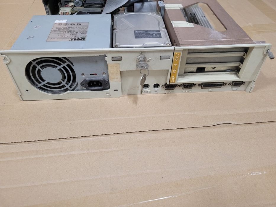 Dell System 433/L Retro PC | Intel 486 DX/33 | Tseng ET4000/W32 | 4MB RAM | ISA