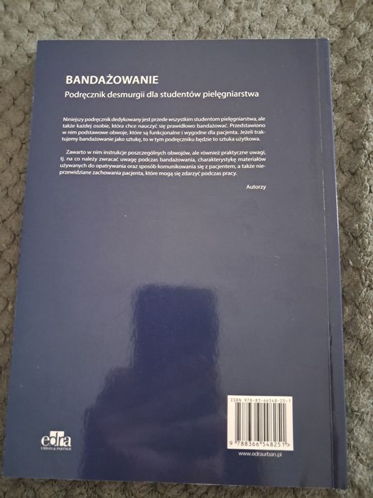 Książka Bandażowanie Podręcznik desmurgii
