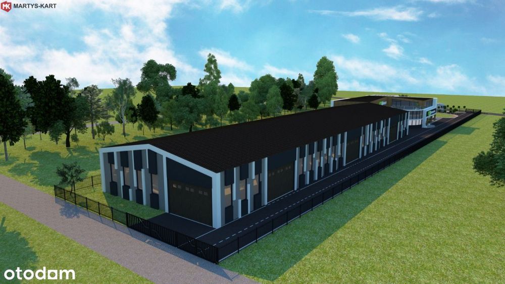 Działka pod Halę Magazynowo-produkcyjną WZ 65 ar - Widok 6
