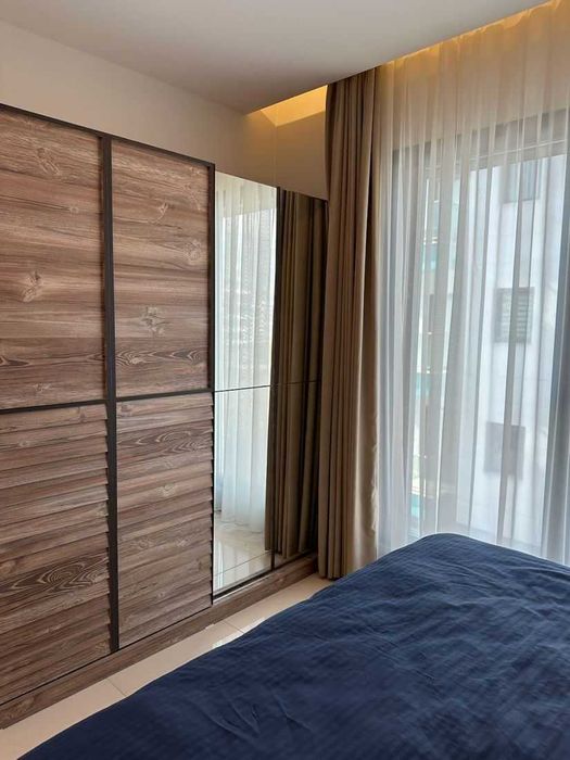 Квартира 55м2 Свой пляж и пирс! В жилом комплексе класса люкс Турция