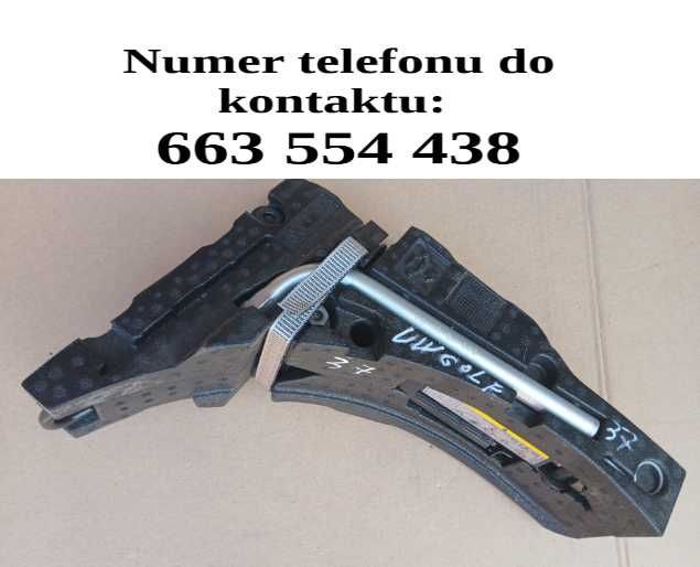 Zestaw naprawczy Volkswagen Golf VII 2022-2020, klucz, lewarek, komplet nr 37