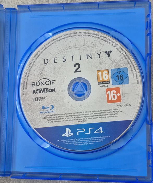 Гра Destiny 2 на PS4