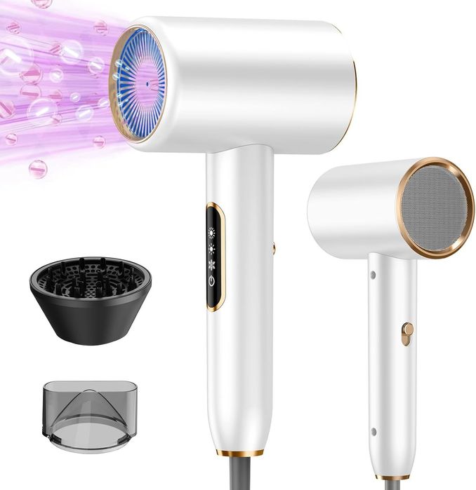Професійний фен для волосся , легкий та потужний іонний фен