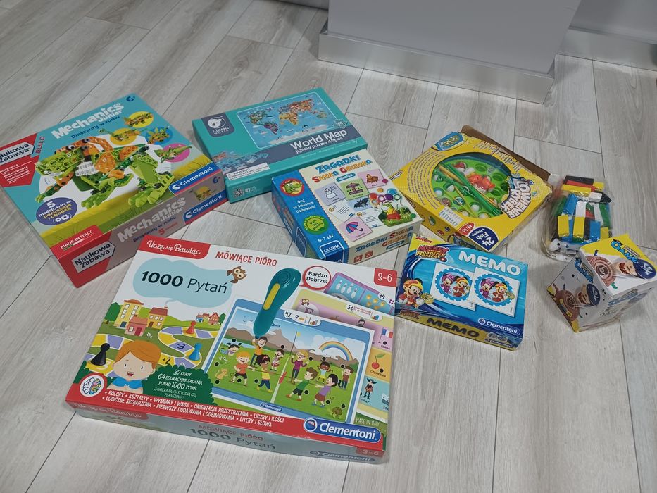 Komplet gier (puzzle, rybki, memo)4+