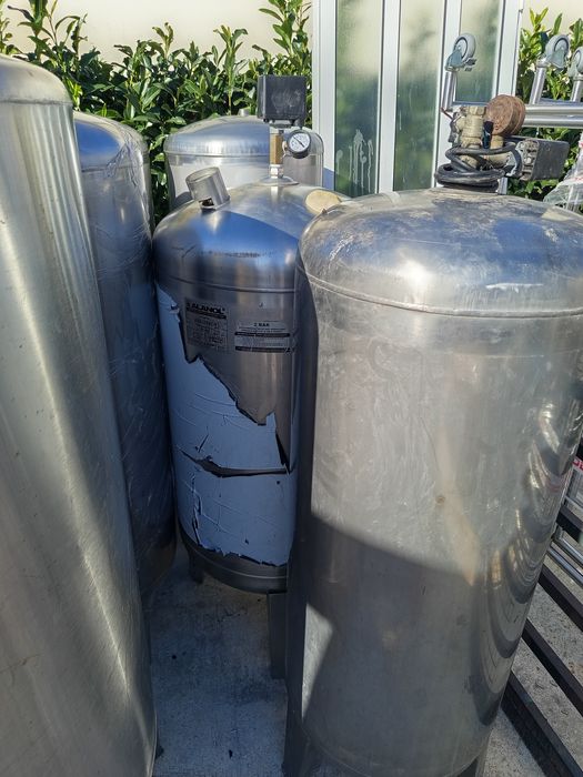 Balões Pressão água