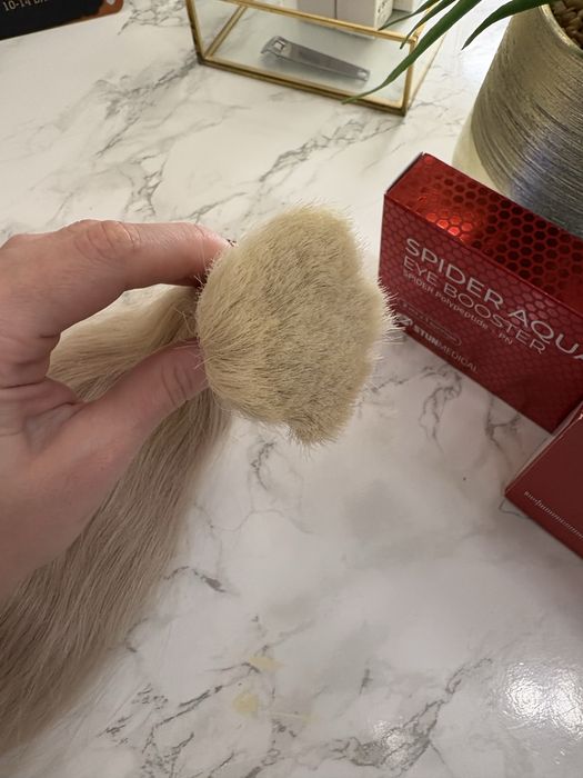 Włosy słowiańskie lux 60 cm 100 g jak dziewicze blond