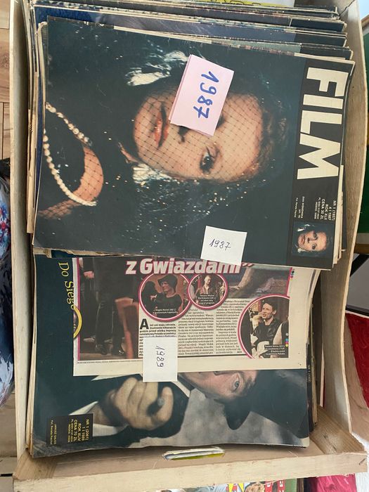 Sprzedam stare gazety kolekcjonerskie typu Film, Ekran