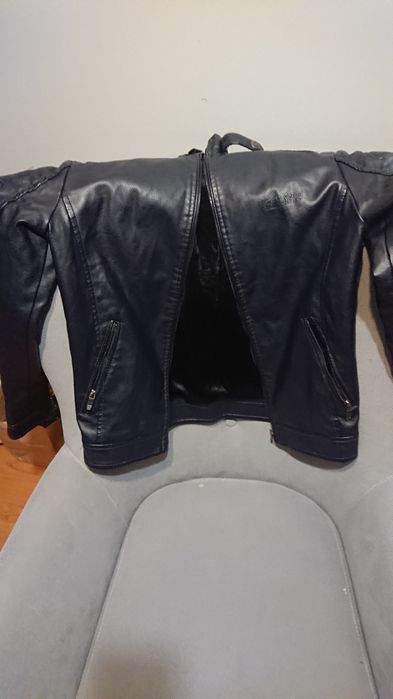 Kurtka skórzana meska