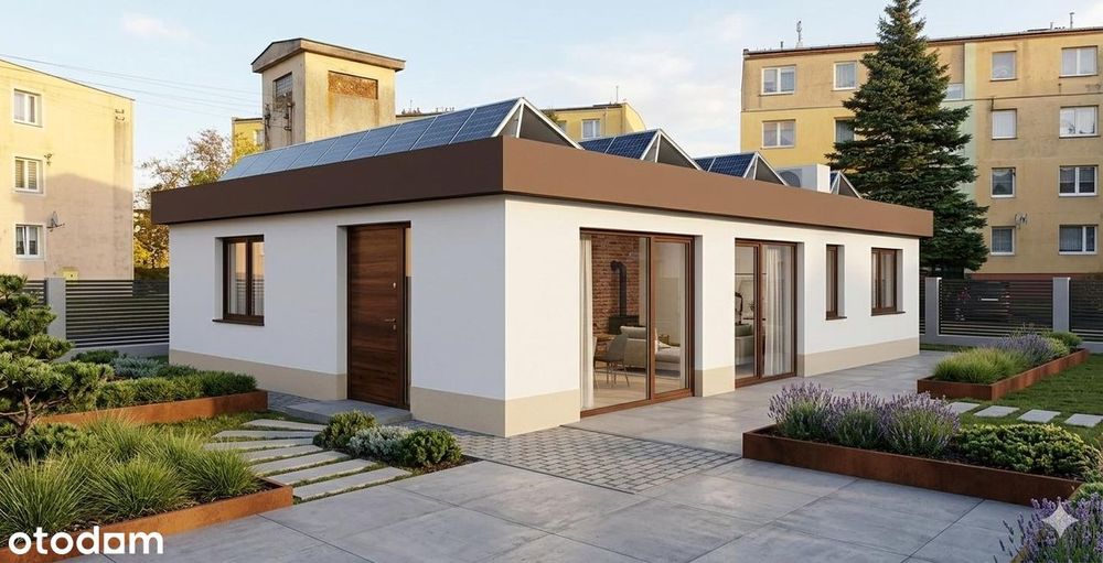 Lokal z możliwością przerobienia na dom + fotowoltaika -605 m² działki