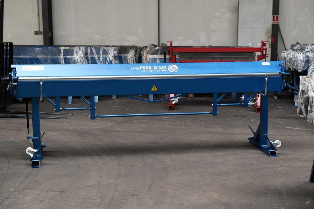 Giętarka do blachy zaginarka PRODMASZ 3140 0.8 stal MOCNA