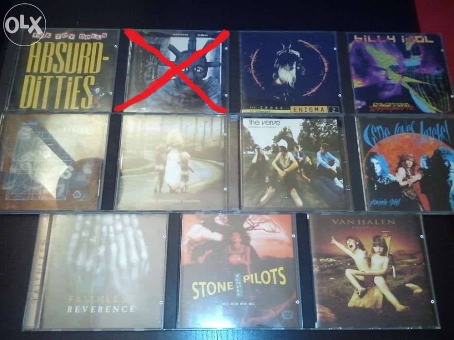 CD`s de todo o tipo de música.