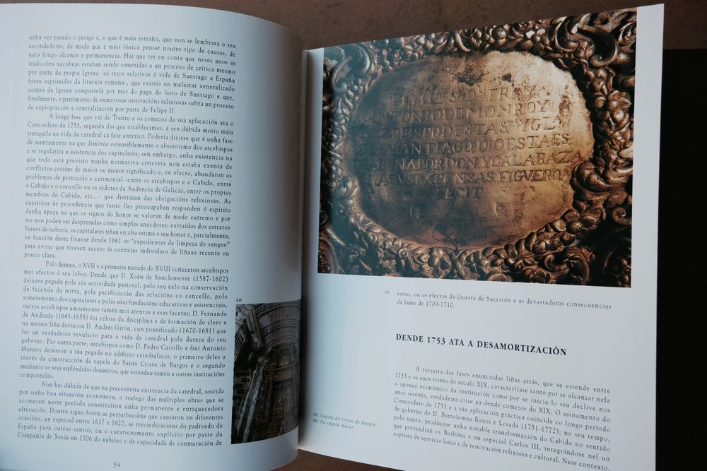 Património histórico galego - Santiago de Compostela e Ourense - 3 vol