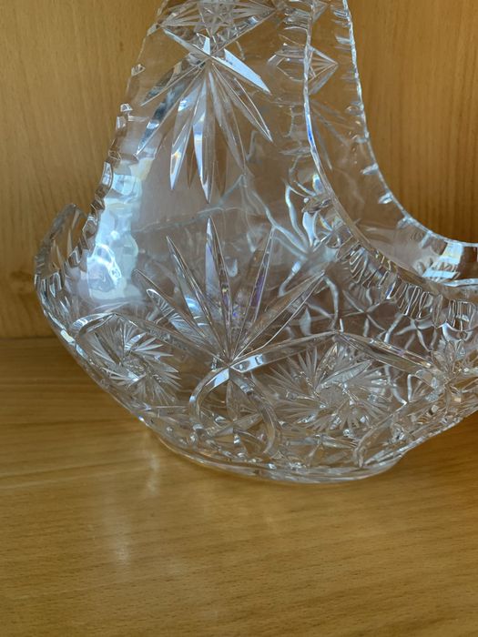Peca de vidro cristal . Para decoracao ou fruteiro