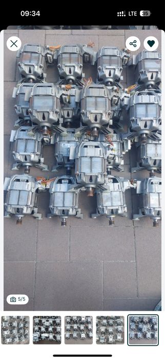 Двигун для пральних машин, мотор стиральних