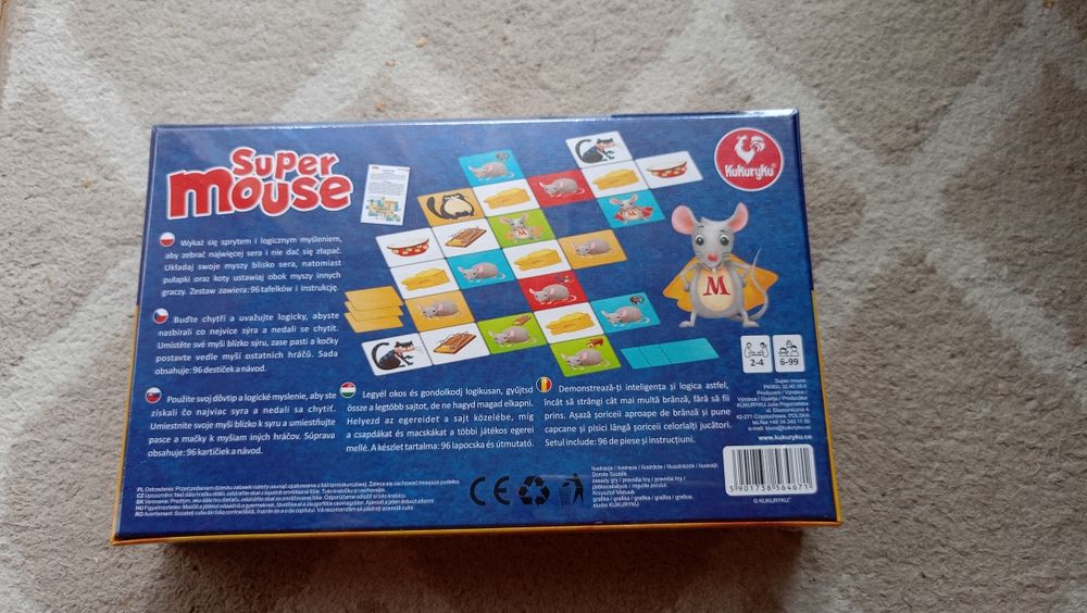 Gra planszowa super mysz nowa zapakowana