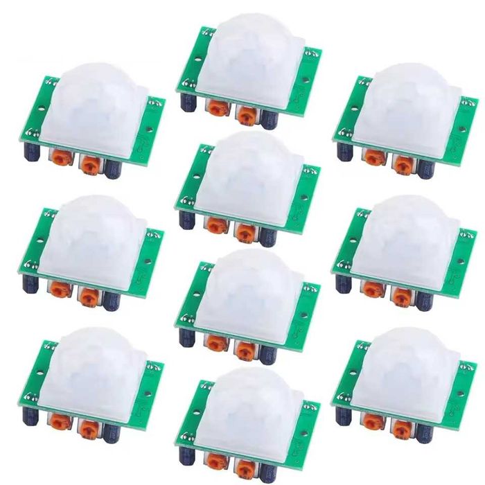 Kit 10x Sensores de Movimento PIR HC-SR501 – Novos
