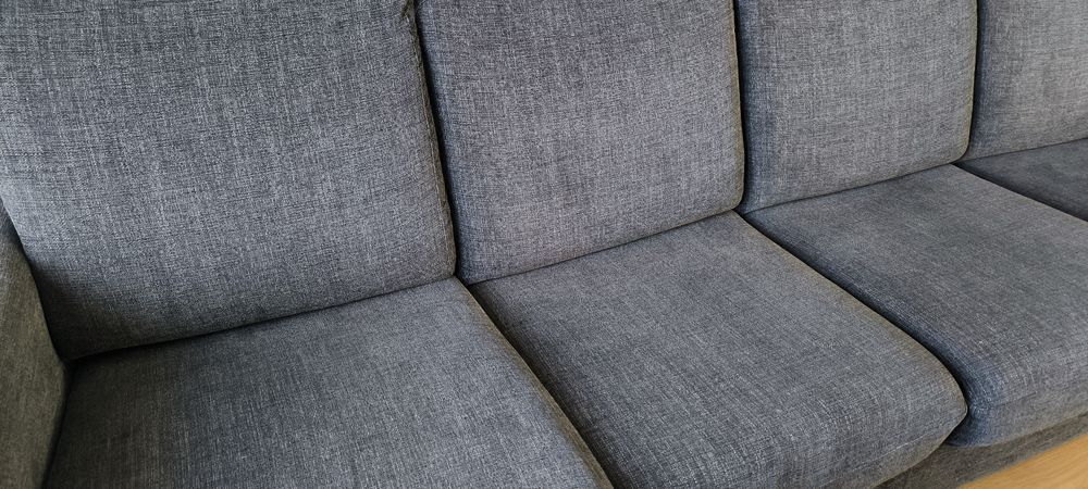 Sofá de 3 lugares com chaise longue