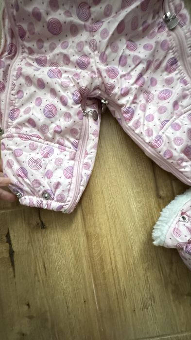 Зимовий комбінезон для дівчинки