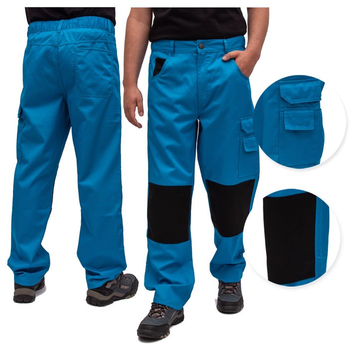 Spodnie Robocze Męskie Do Pasa Bhp Slim M 48.