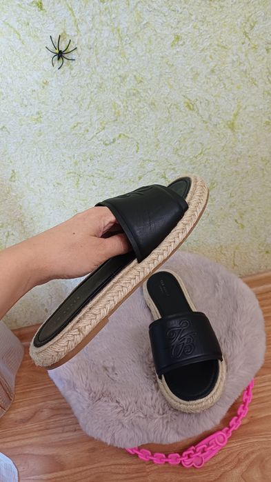 Шлепанцы женские кожаные Ted Baker женская обувь 39размер