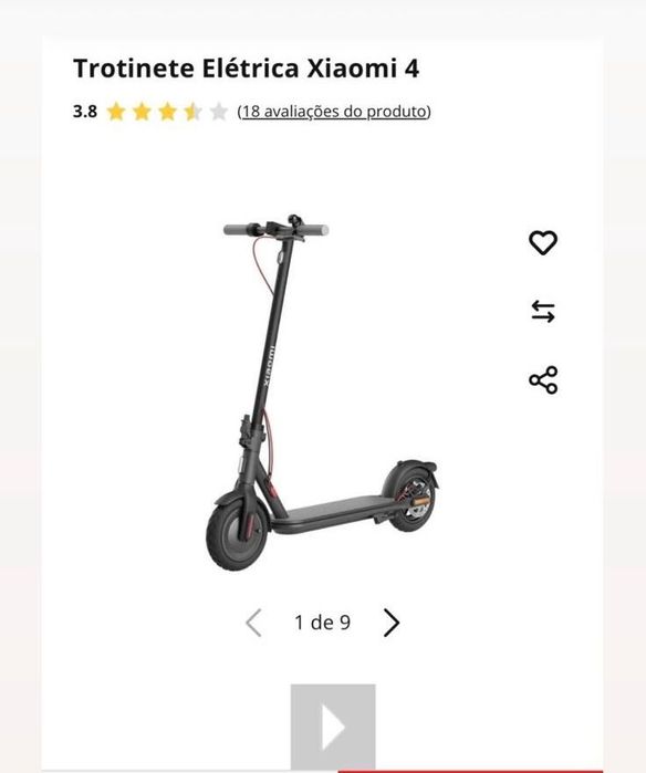 Trotinete Eletrônico XIAOMI 4