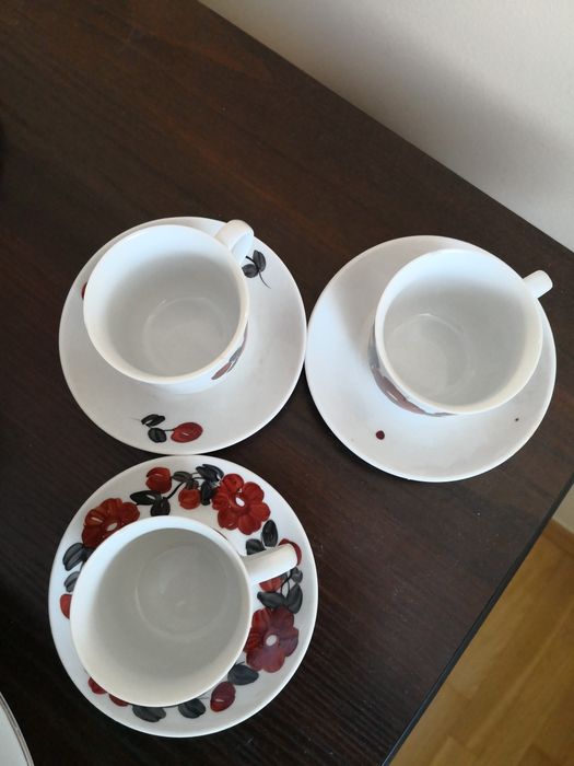 Zestaw 3 filiżanek Wawel