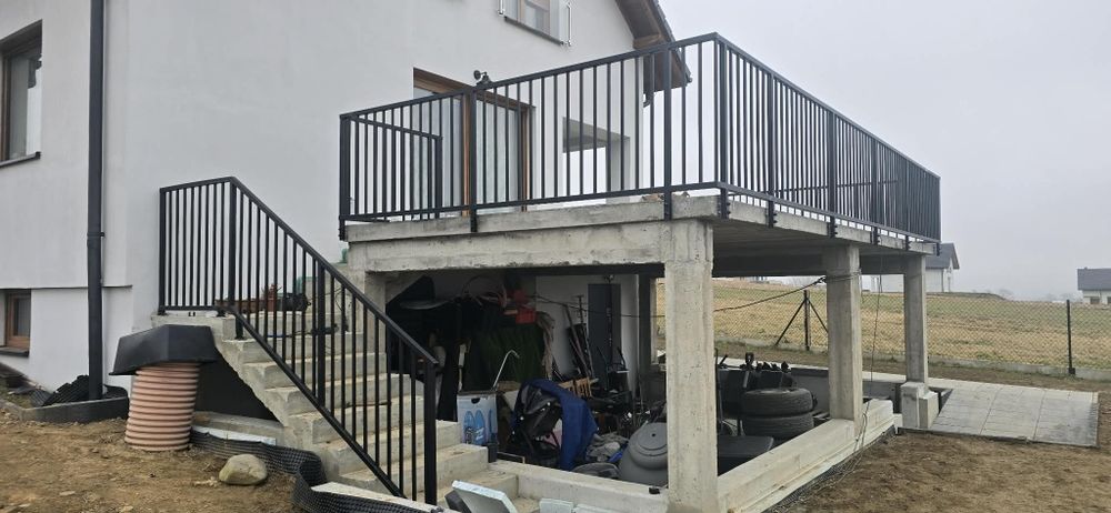 Balustrady bramy ogrodzenia