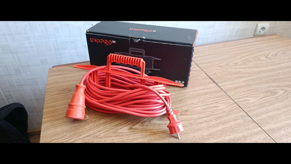 Удлинитель Dnipro-m SE2 3х1,5мм, 15м