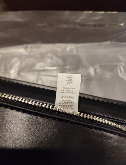 212 Carolina Herrera - Bolsa preta XL - NOVA