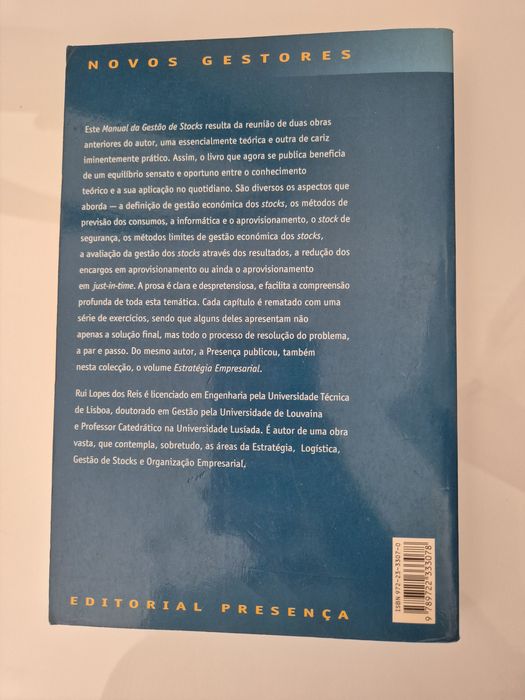 Manual gestão de stocks