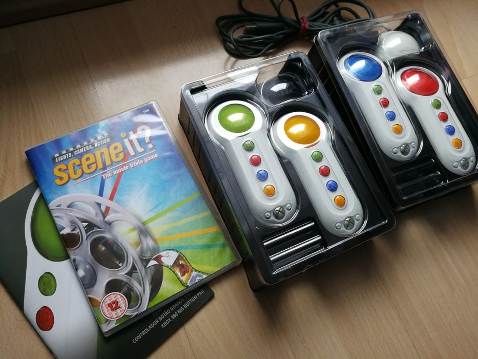 Gry Xbox 360 Quiz / zestaw z buzzerami bezprzewodowymi