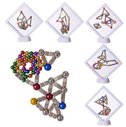 Магнитный конструктор неокуб тетракуб магнитные кубики 5мм шарики