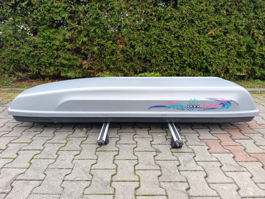 Bagażnik dachowy,box dachowy JetBag+belki bazowe